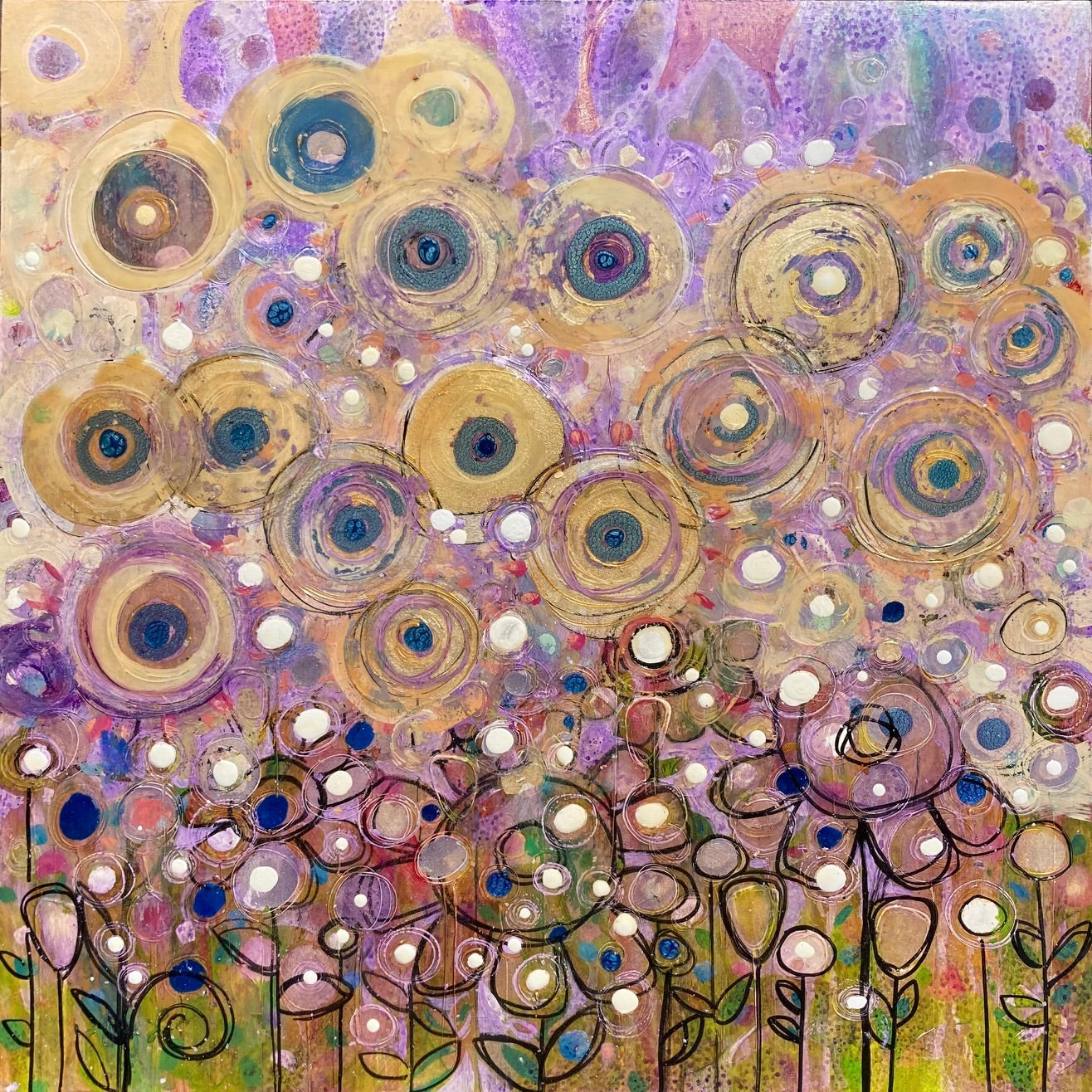 Etherial Garden Bursting with Joy