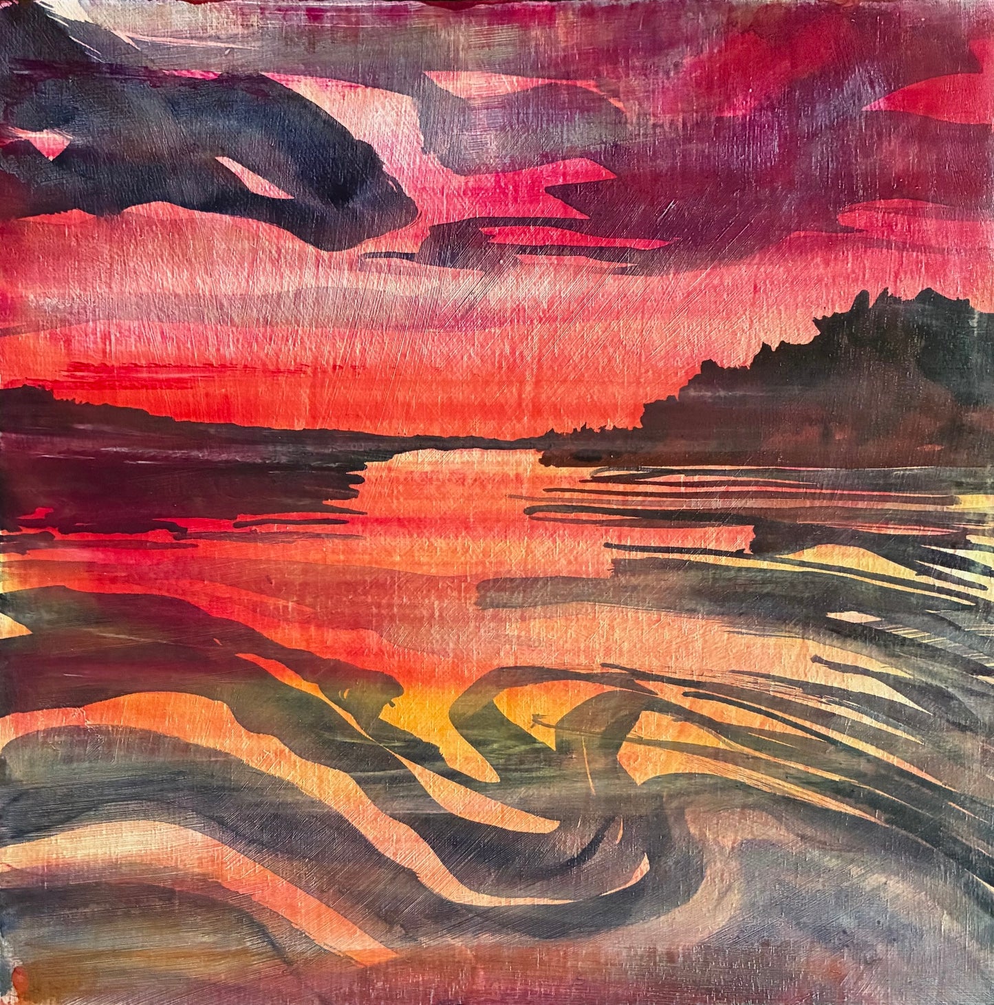 Surrounded in Sunset