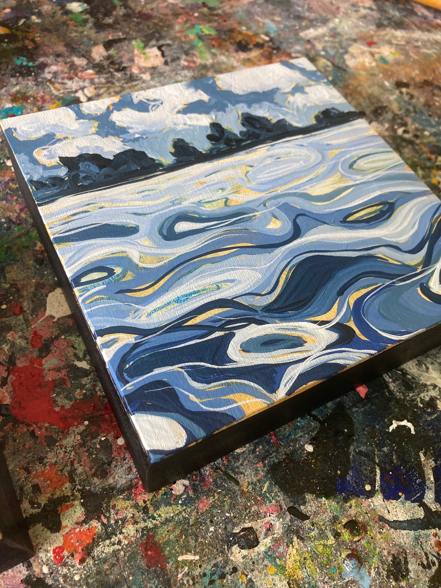 Trippy River Relections Series #2