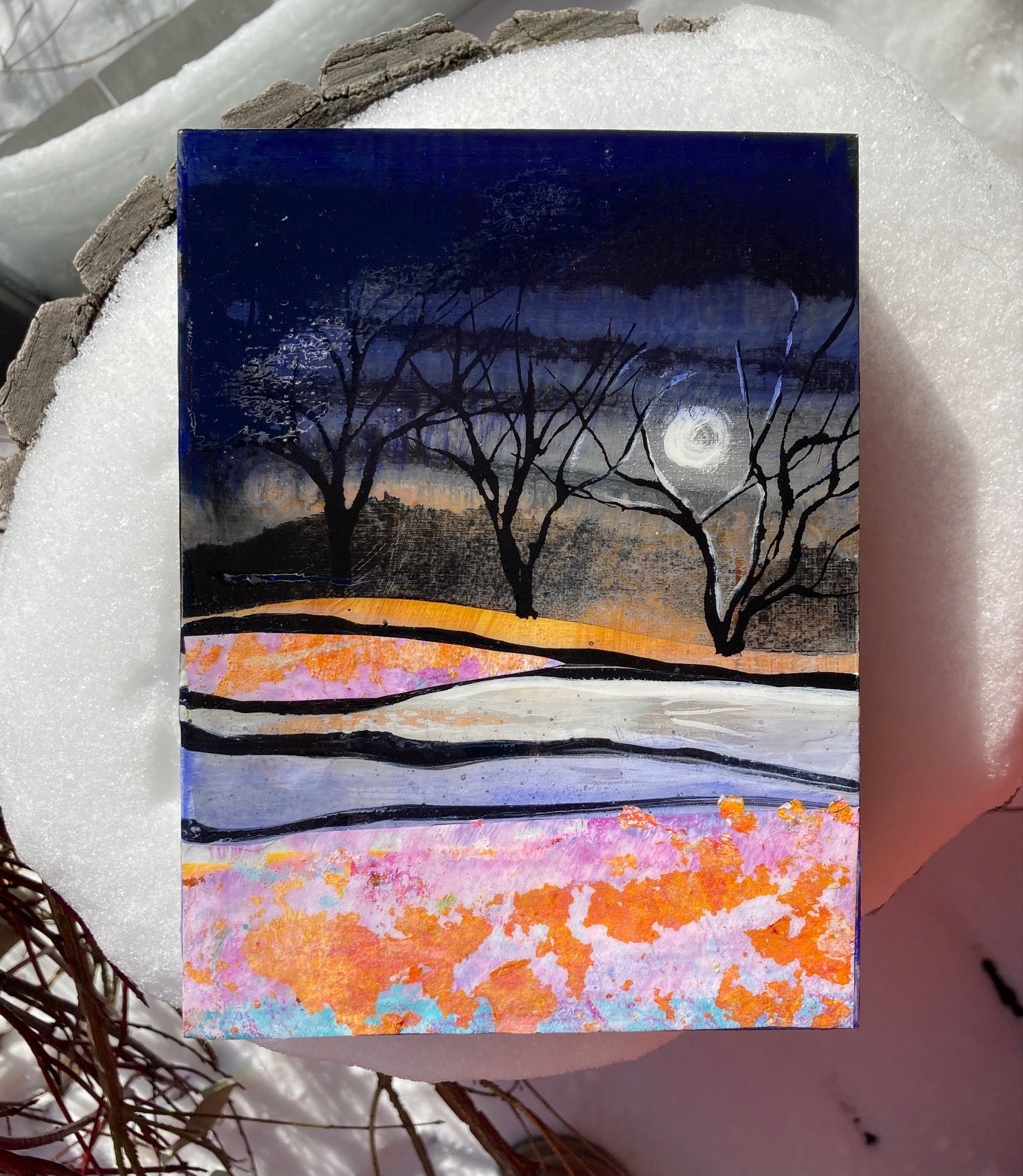 Northern Light Reflection