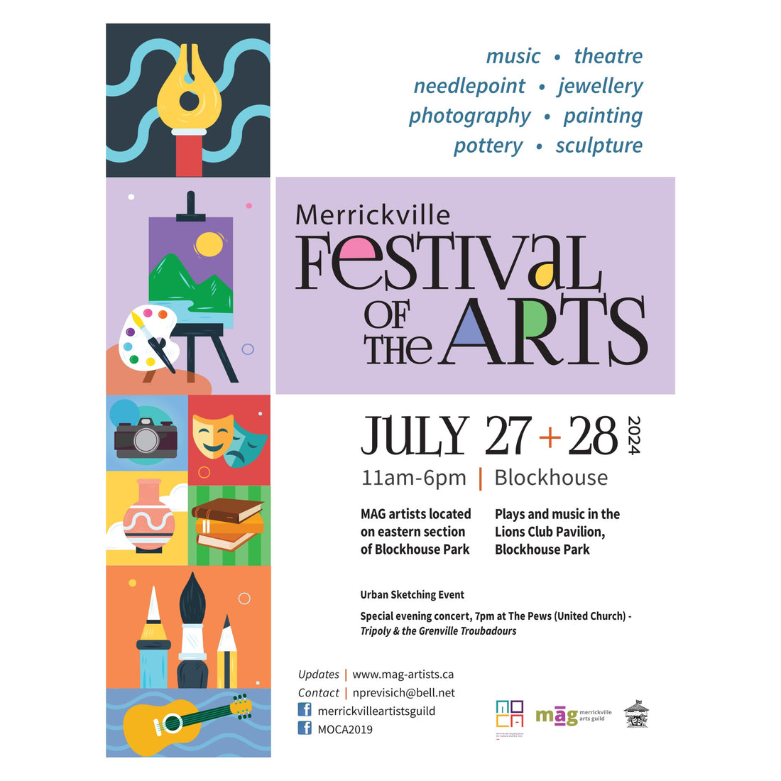 The Arts Festival is this weekend!