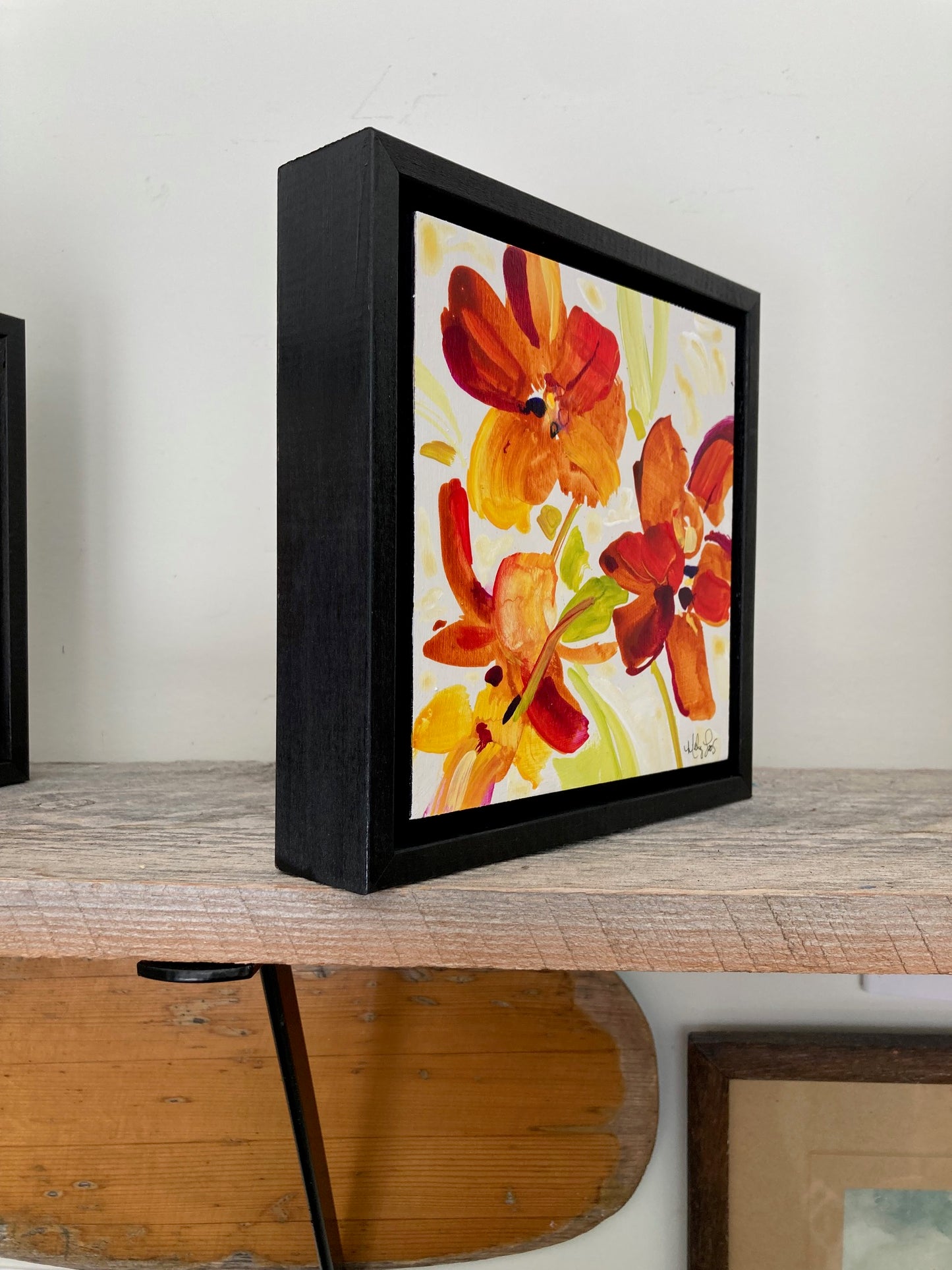 Framed- Lively Tulip Impressions  #3