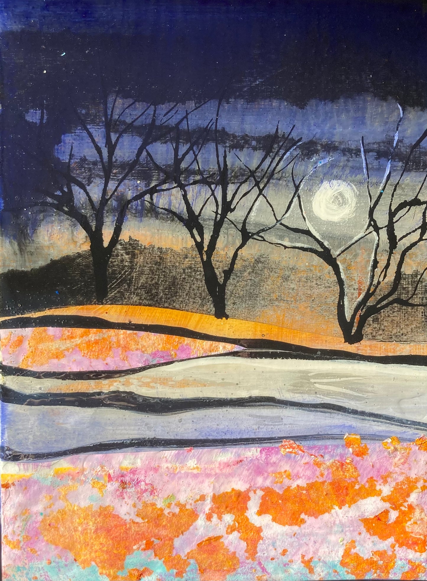 Northern Light Reflection