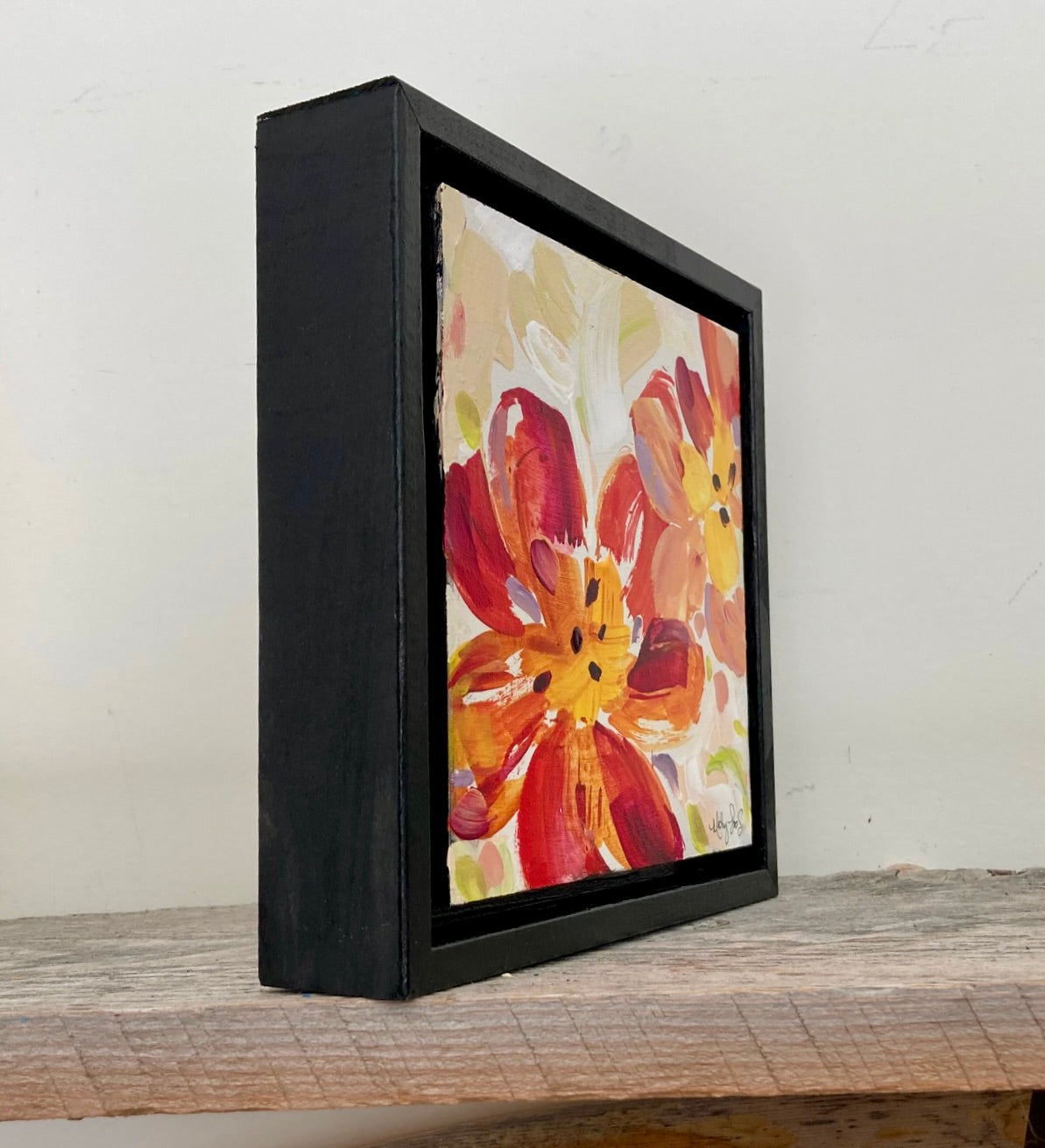 Framed- Lively Tulip Impressions #2