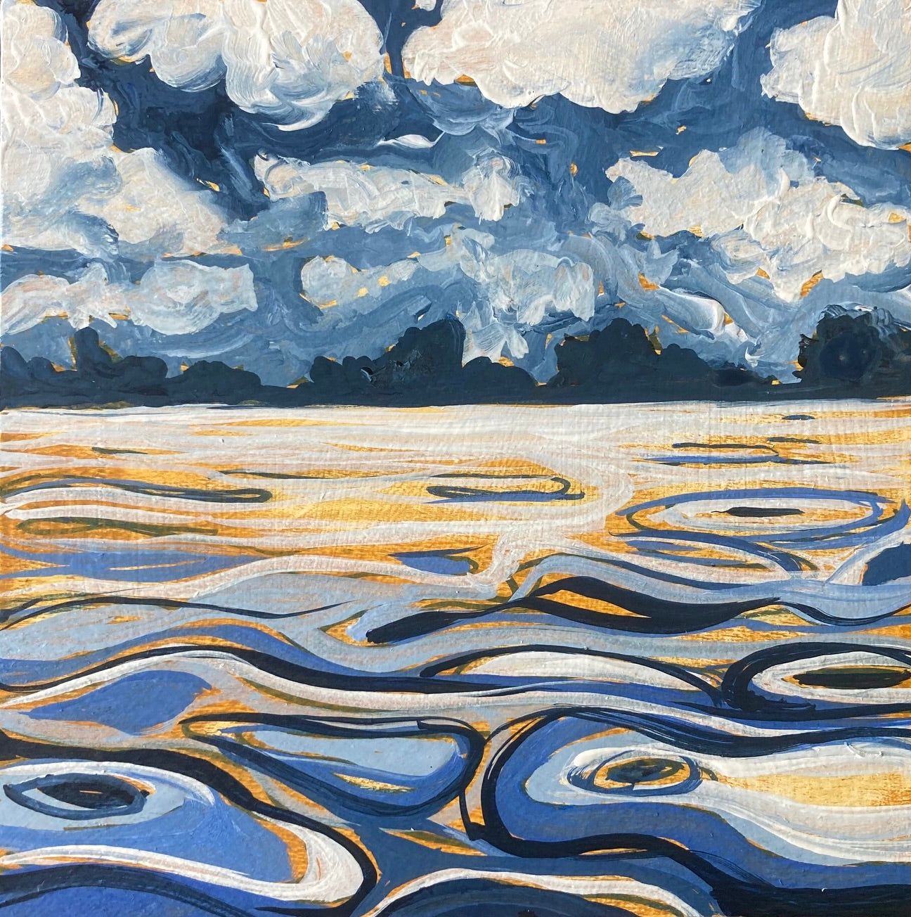 Trippy River Refections #1