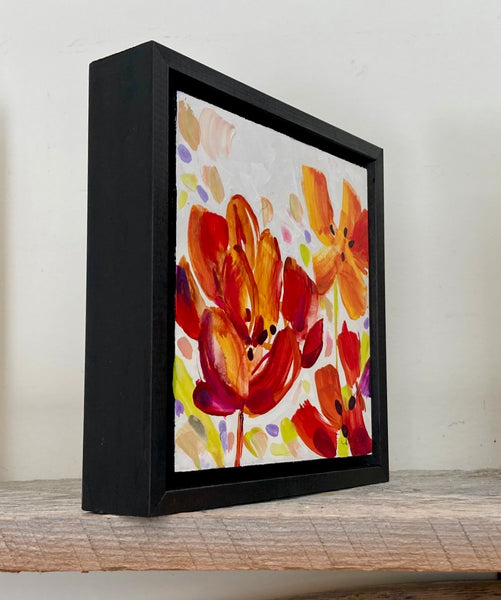 Framed-Lively Tulip Impressions #1